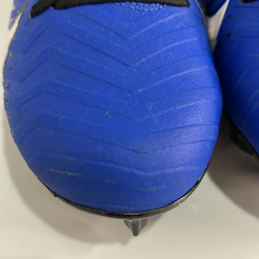 Nike Blue Black White Alpha Men's Football Cleats